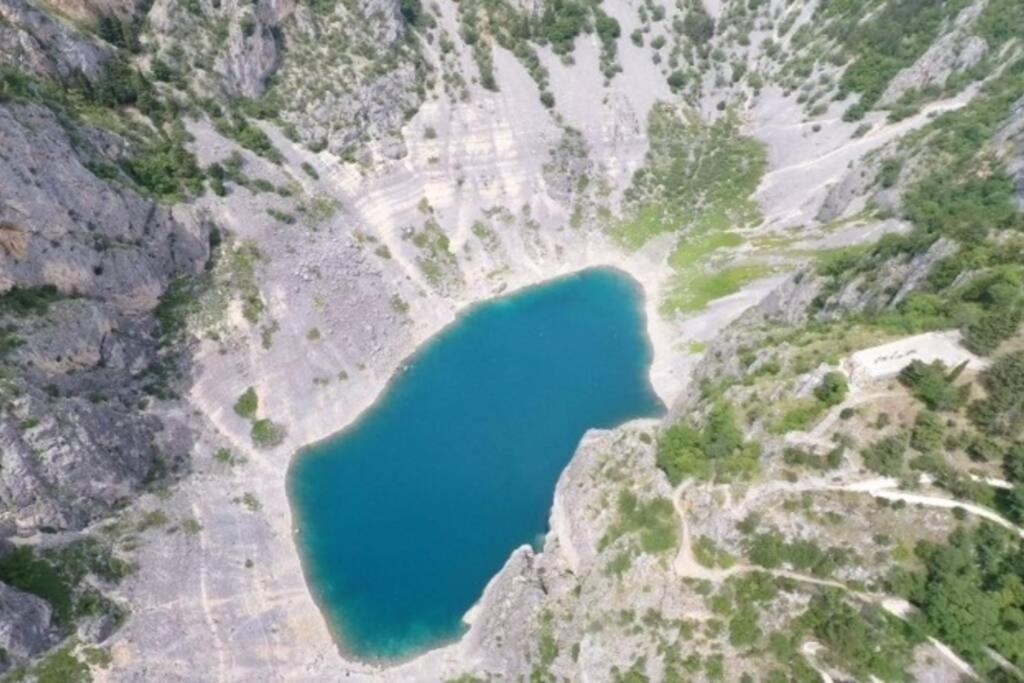Villa Green Hill, Cista Velika, Imotski 奥米什 外观 照片