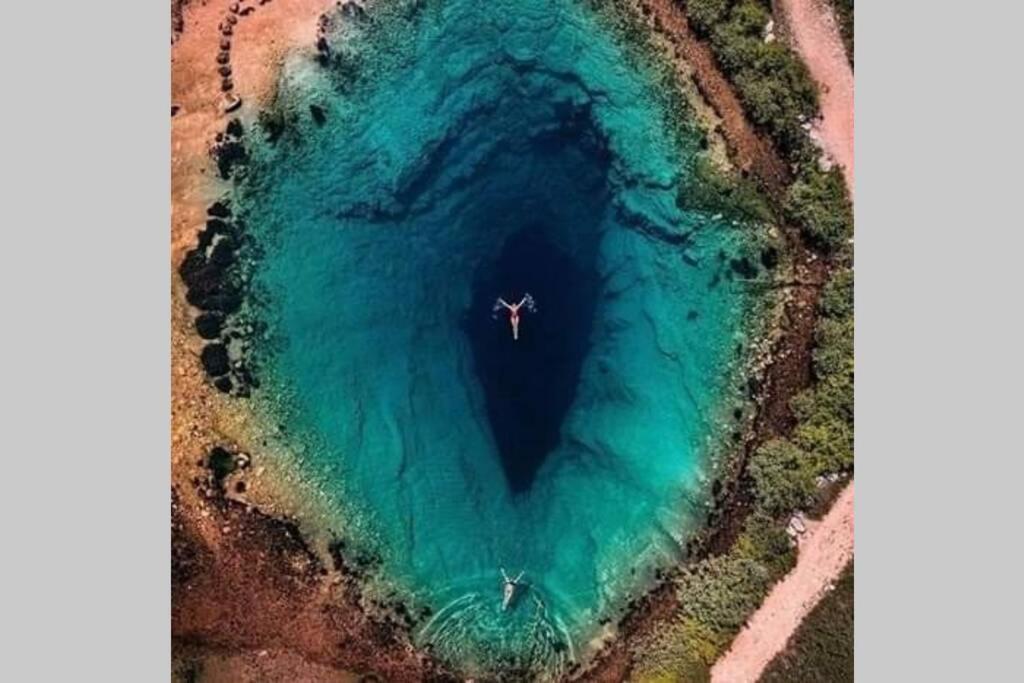Villa Green Hill, Cista Velika, Imotski 奥米什 外观 照片