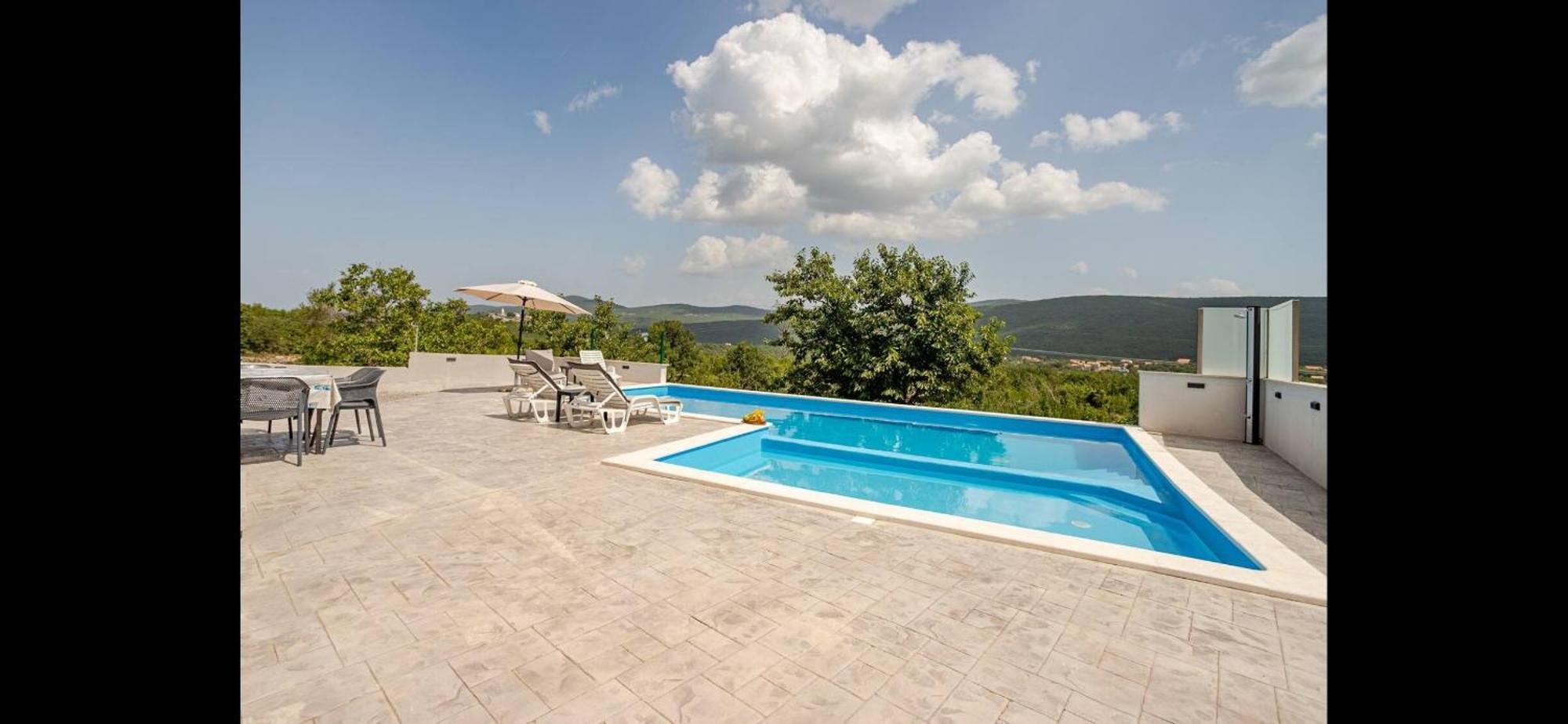 Villa Green Hill, Cista Velika, Imotski 奥米什 外观 照片